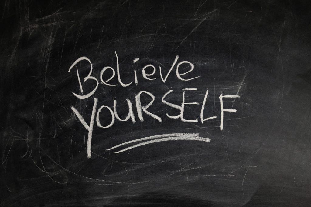 confidence confident slogan inspirational words