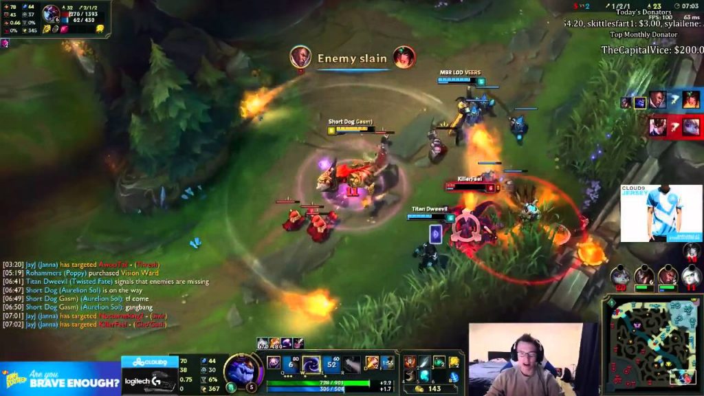 league of legends jungle gank meteos aurelion sol