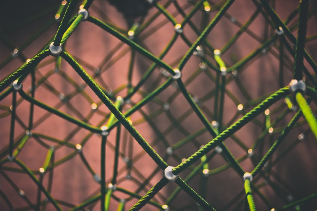 network connection net dots playground