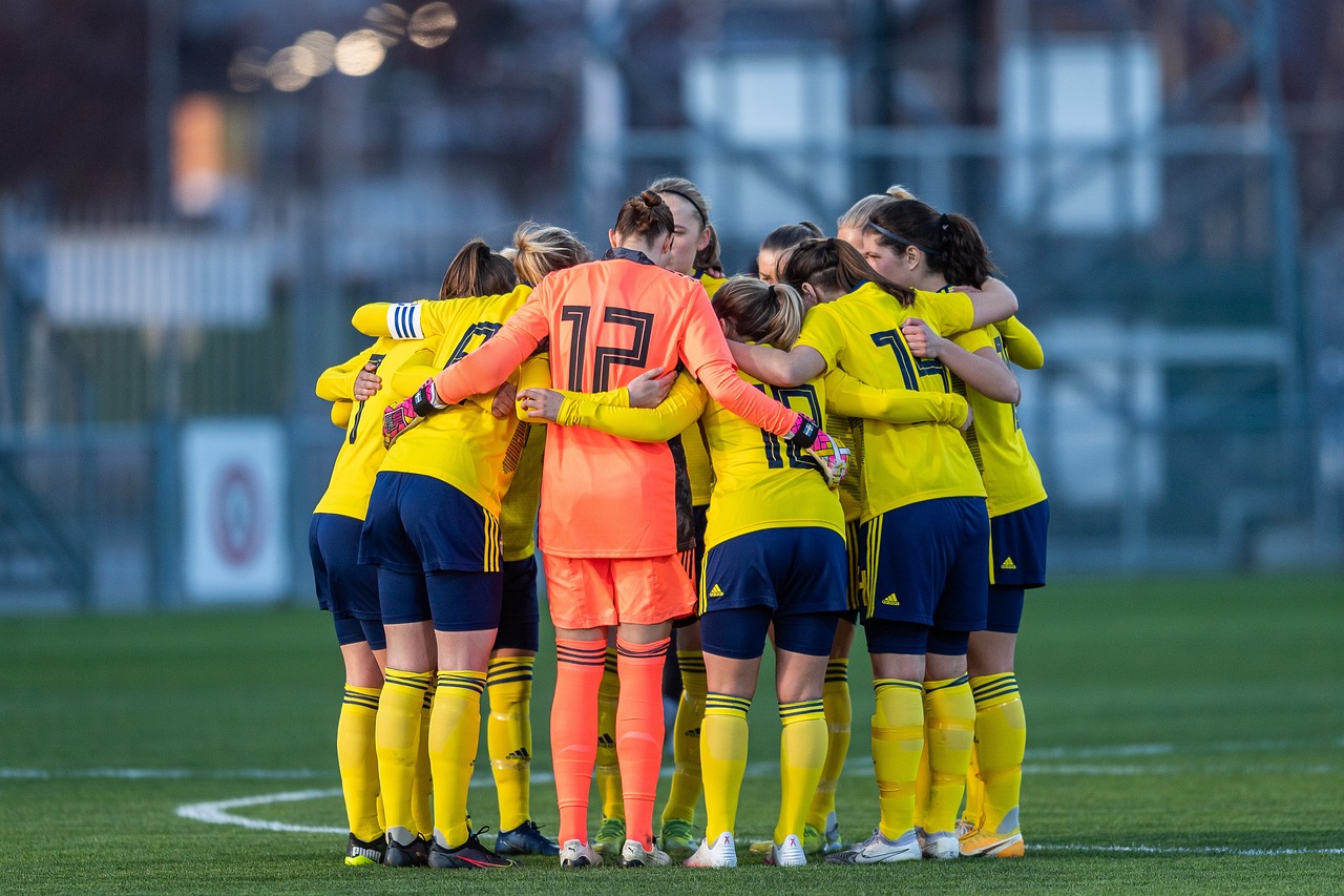 football soccer team swedish female women
